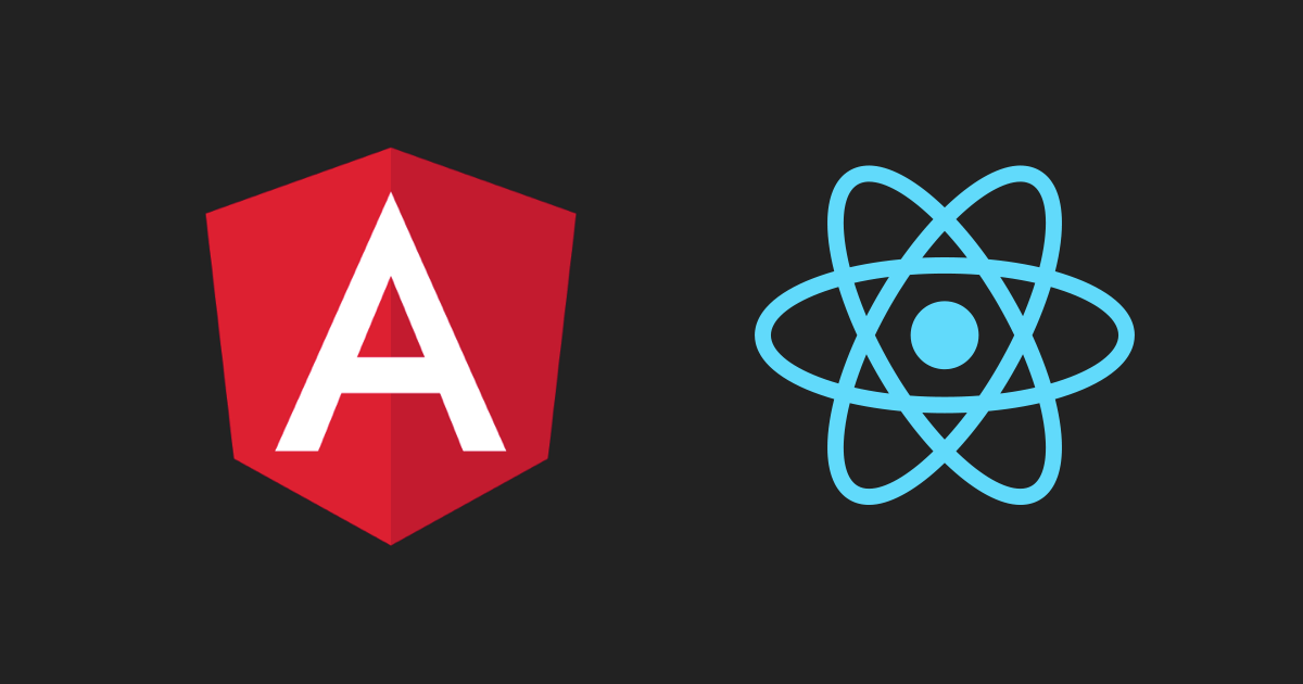 Angular and React examples